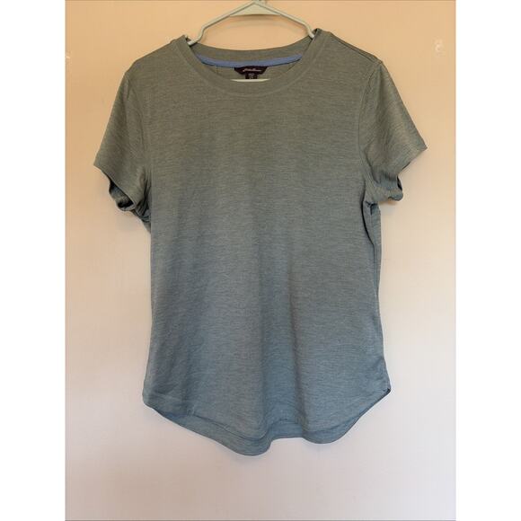 Eddie Bauer Lot Bundle Green + Blue Activewear Performance Shirts Womens Medium - Picture 11 of 16